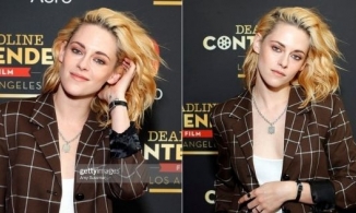 Kristen Stewart hóa 'soái tỉ', lộ khuyết điểm trên mặt nhưng vẫn xinh đẹp bất chấp