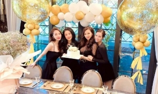 Lã Thanh Huyền làm lu mờ hội chị em VTV khi diện chiếc đầm có mảng voan xuyên thấu