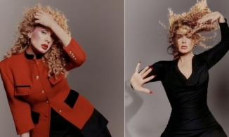 Adele 'cân' đẹp kiểu tóc mì tôm,  'đi đường quyền' siêu ngầu trên bìa tạp chí