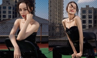 Địch Lệ Nhiệt Ba lên đồ 'nóng hừng hực', giữa mùa đông vẫn làm Weibo Trung chao đảo