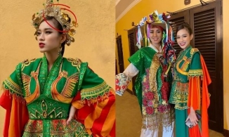 Từng bị thợ làm tóc đuổi về một năm trước, Đỗ Thị Hà tiếp tục lộ da đầu trắng hếu tại HHTG 2021