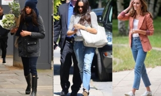 Diện đồ giống nhau: Kate Middleton được khen không ngớt, Meghan Markle bị công chúng 'quay lưng'