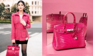 Lê Âu Ngân Anh dạy học 'vì đam mê', xách túi gần bằng cả căn hộ đi làm