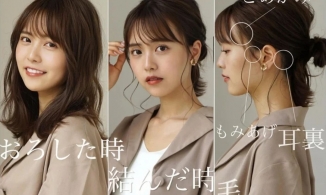 Chuyên gia tạo mẫu tóc người Nhật giải đáp câu hỏi mặt tròn, to, có nọng cằm để kiểu tóc gì đẹp?