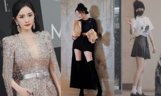 Không hở bạo, Dương Mịch vẫn khoe trọn eo thon, ngực khủng nhờ một kiểu áo ai cũng có