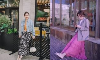 4 cách mix chân váy dài với áo khoác cực xinh trong những ngày đông có nắng