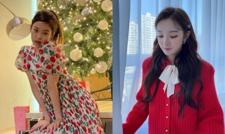 Tưởng Giáng sinh chỉ cần sống ảo sương sương là đủ, không ngờ sao Hàn bung xõa váy áo thế này