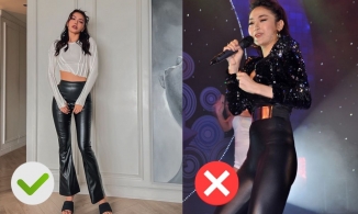 Sao Việt đọ sức với quần da bóng: Minh Tú được khen không ngớt, có người bị hằn cả 'vùng cấm'