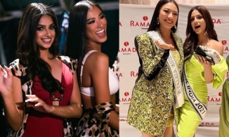 Kim Duyên chung khung hình với Miss Universe 2021: Style trái ngược nhưng có bị lu mờ?