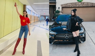 Trước thông báo mới nhất về tình hình sức khoẻ, Đỗ Thị Hà từng lên đồ cực sung những ngày ở Mỹ