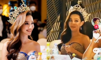 Netizen lắc đầu khó hiểu: Điều gì đang xảy ra với đôi môi sưng vù của Hoa hậu Thùy Tiên?