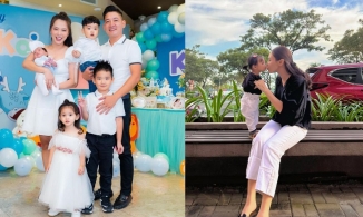 Những bà 'mẹ kế' Vbiz không chỉ thân thiết với con chồng mà còn được khen hết lời vì lý do này