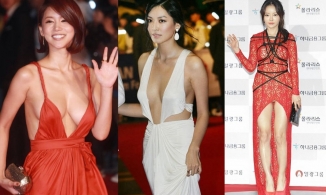 Những diễn viên ăn diện phản cảm lên thảm đỏ: Ác nữ Penthouse diện váy trắng nhưng không tinh khôi