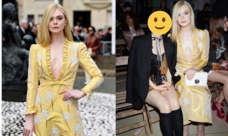 Trắng như Bạch Tuyết nhưng Elle Fanning vẫn bị mỹ nhân châu Á này lấn lướt khi chụp chung
