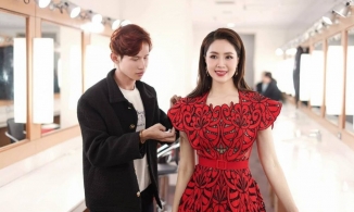 Mặc chung váy đỏ: Nỗ lực giảm cân nhưng Ngọc Lan vẫn không thể thắng 'đệ nhất mỹ nhân' VFC Hồng Diễm