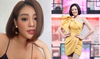Hoa hậu Khánh Vân và tóc ngắn như 'hai đường thẳng song song', cứ gặp nhau là kém sắc