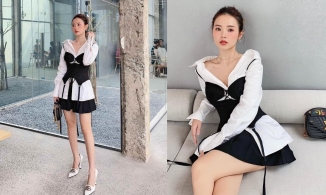 Thử mặc chiếc áo nhỏ bé này ra ngoài sơ mi, 'cô giáo Midu' bất ngờ trước phản ứng của netizen Việt