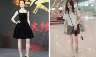 Mỹ nhân Hoa ngữ mất điểm khi mặc váy hở chân: Lưu Diệc Phi thô như đàn ông vẫn hơn Trịnh Sảng