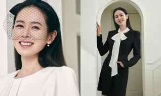 Son Ye Jin hoá thành quý cô công sở lần cuối trước khi lên xe hoa với Hyun Bin