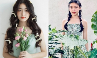 Con gái Quyền Linh càng lớn càng xinh, 16 tuổi có gu thời trang ngọt ngào như công chúa