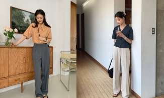 Gái xinh Hàn Quốc chứng minh dép xăng đan (sandal) + quần âu là 'sang - xịn - mịn' nhất công sở