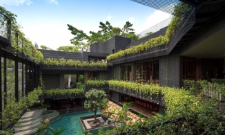 Ngẩn ngơ trước biệt thự gần 1.400m² rợp bóng cây xanh tại Singapore