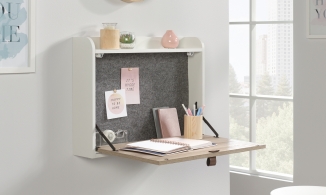 Bàn làm việc treo tường, giải pháp thông minh cho không gian hẹp