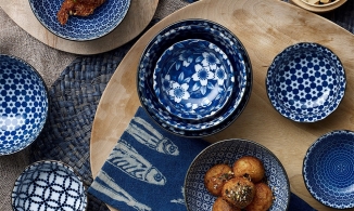 Làm mới phòng bếp và bàn ăn bằng gốm sứ Nhật Bản