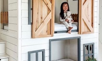 Những mẫu giường tầng phù hợp với không gian phòng ngủ của trẻ