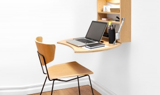 RADIUS: Thiết kế bàn treo tường đa chức năng dành cho mọi người dùng