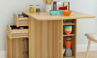 3 mẫu bàn ăn đa năng có khả năng “biến hình” cực thông minh cho nhà chật