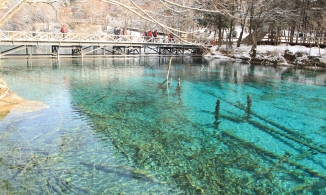 Ngắm Cửu Trại Câu - thiên đường nơi hạ giới khi băng tuyết phủ trắng xóa