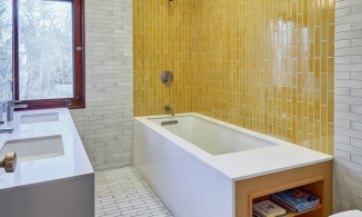 Gạch ốp tường phòng tắm: 4 sắc màu tuyệt đẹp ngày Đông