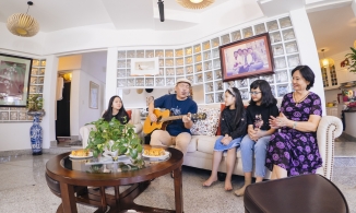 Ngôi nhà màu trắng, ngập tràn ánh sáng của nhạc sĩ Trần Tiến ở Vũng Tàu