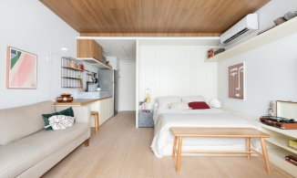 2 căn hộ cao cấp diện tích chưa tới 30m² mang phong cách Nhật Bản tinh tế 