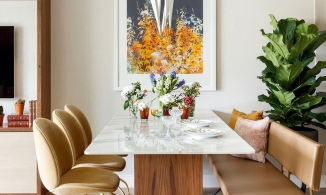 Căn hộ ở London đẹp như một bức tranh với những gam màu tươi vui, ấm áp