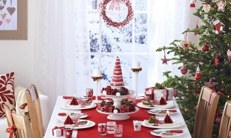 13 ý tưởng trang trí bàn tiệc Giáng sinh 'ngọt hơn đường'