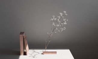 Giá đỡ 'No Vase', cách khoe trọn vẹn vẻ đẹp của hoa và tô điểm phòng khách