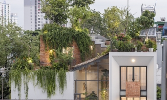 Park Roof House: Ngôi nhà sở hữu 'công viên' trên sân thượng tuyệt đẹp tại Sài Gòn