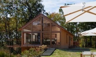 Ngôi nhà gỗ mang phong cách Nhật Bản tuyệt đẹp ở dãy núi phía Bắc New York