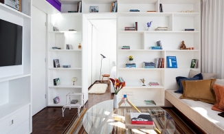 Học cách tối ưu không gian theo nhiều cách trong căn hộ 30m² có mọi thứ