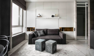 Căn hộ 27m² với chiếc Murphy 'cân' mọi trở ngại của chàng độc thân