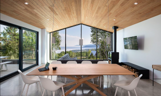 Nhà trong mơ là gì? Là ngôi nhà gỗ view nhìn thẳng ra hồ an yên thế này!