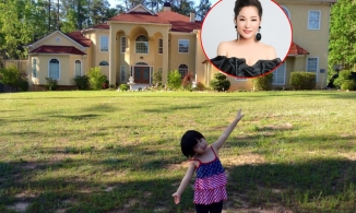 Căn biệt thự có 112 cửa sổ và ngập hoa lá của nghệ sĩ hài Thúy Nga tại Mỹ