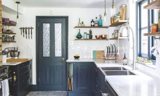 'Hô biến' phòng bếp chật hẹp thành không gian nấu nướng tiện nghi, hiện đại