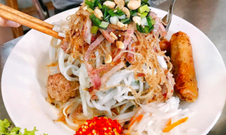 Bánh tằm bì - món bánh độc đáo từ nguyên liệu đến hương vị của miền Tây