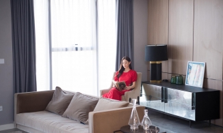 Căn penthouse Lương Thuỳ Linh mua ở tuổi 21: Rộng 130m², view nhìn toàn Hà Nội