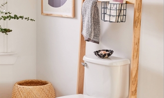 Những thiết kế lưu trữ độc đáo cho người thích đọc sách trong phòng vệ sinh