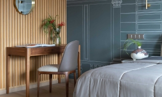 Căn hộ 2 phòng ngủ ở tầng áp mái ghi điểm với thiết kế nội thất sang chảnh 