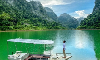 Hồ Thang Hen, hồ nước xanh đẹp như tranh được lòng du khách ở Cao Bằng